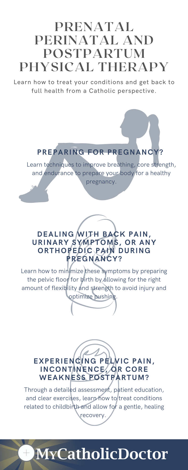 Prenatal and postpartum physical therapy